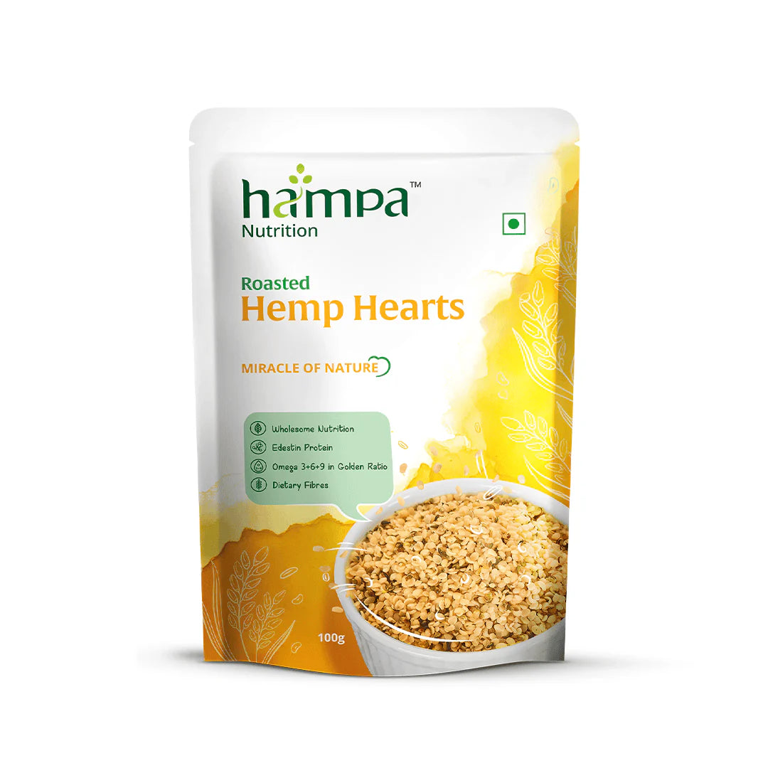 Hampa Roasted Hemp Hearts - Plain Roasted