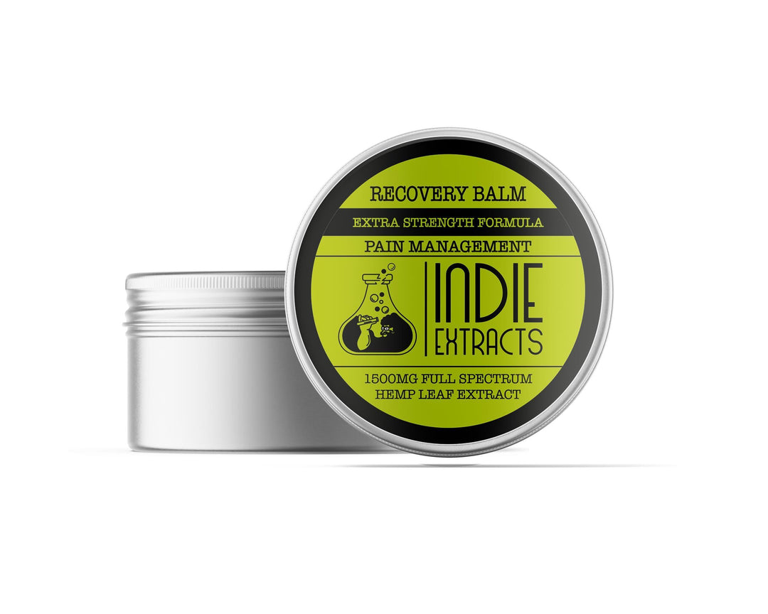 Indie Extracts- Recovery Balm | PeppermintCBD BalmCBD Recovery Balm - Pain Relief | Peppermint