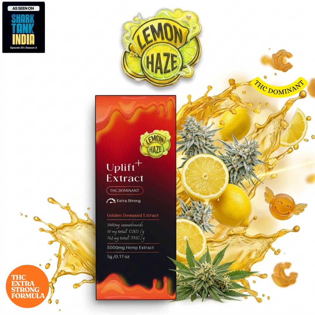 Super Lemon Haze Uplift Extract Pen | THC Medical Cannabis Syringe –
