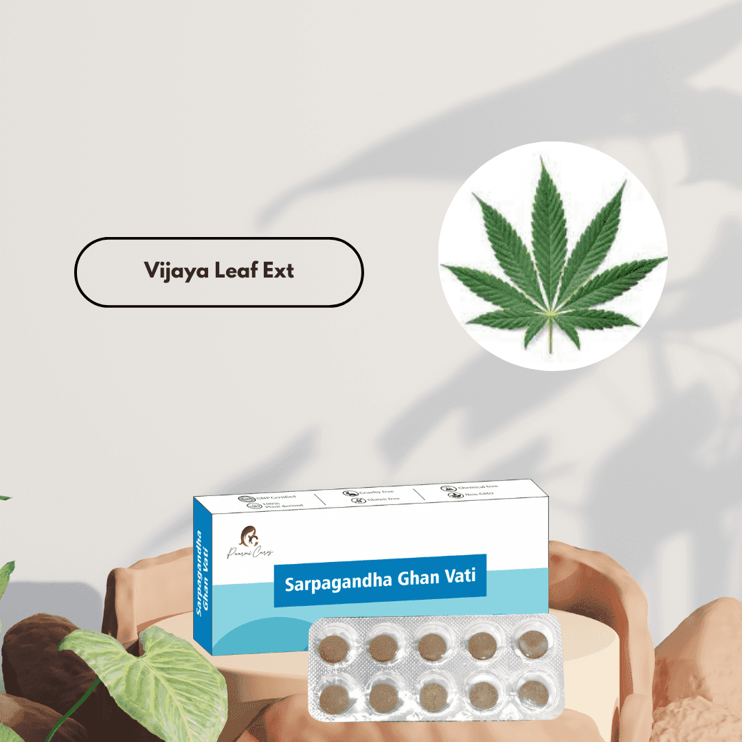 Paarmi Cares- Sarpagandha Ghan Vati (For High BP)Paarmi Cares - Sarpagandha Ghan Vati for High BP | Hypotensive