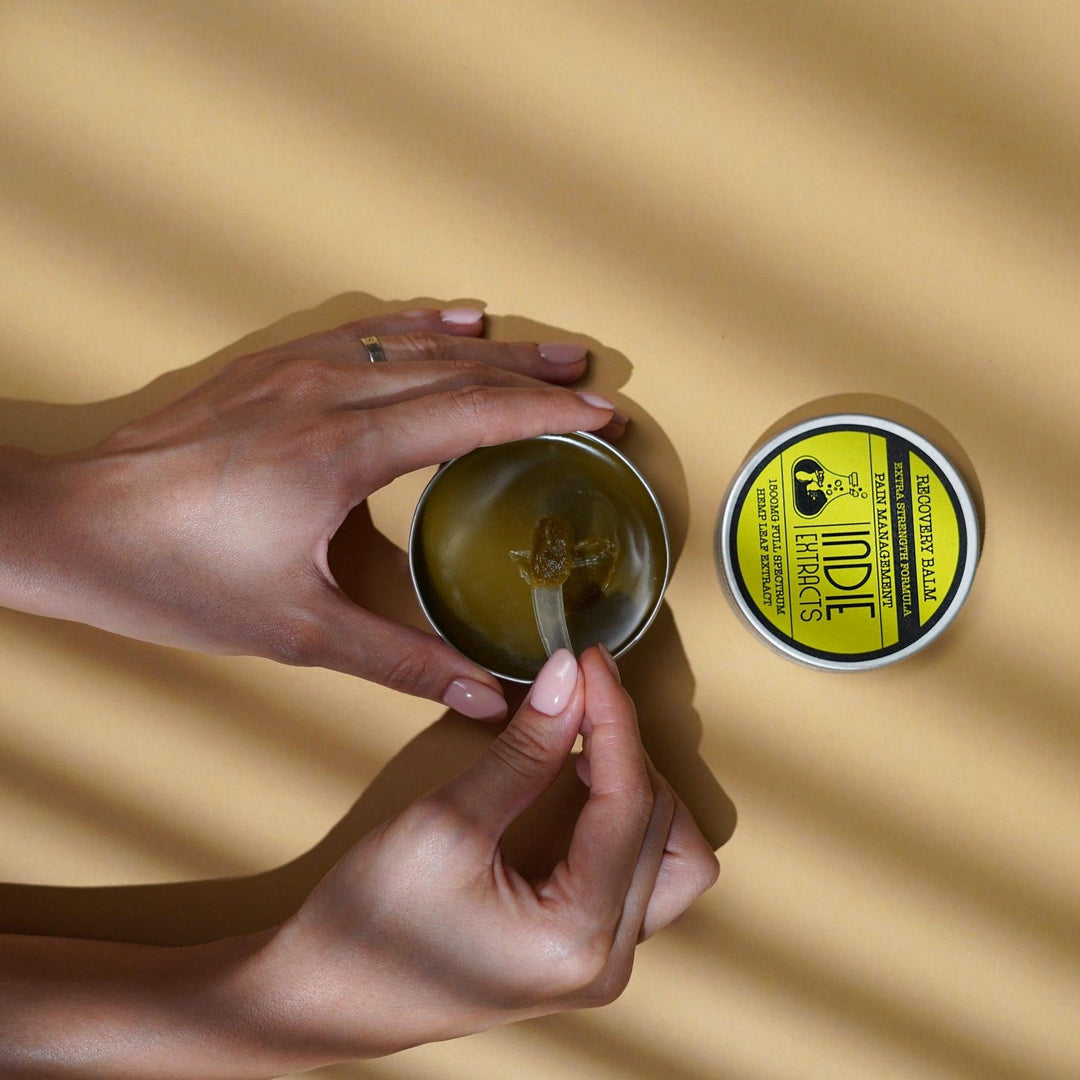 Indie Extracts- Recovery Balm | PeppermintCBD BalmCBD Recovery Balm - Pain Relief | Peppermint