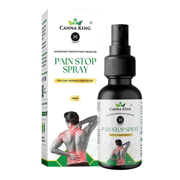Cannaking- Pain Stop Spray & Roll OnPain Relief SprayPain Relief Spray - Cannaking Pain Stop Solution | Quick Relief