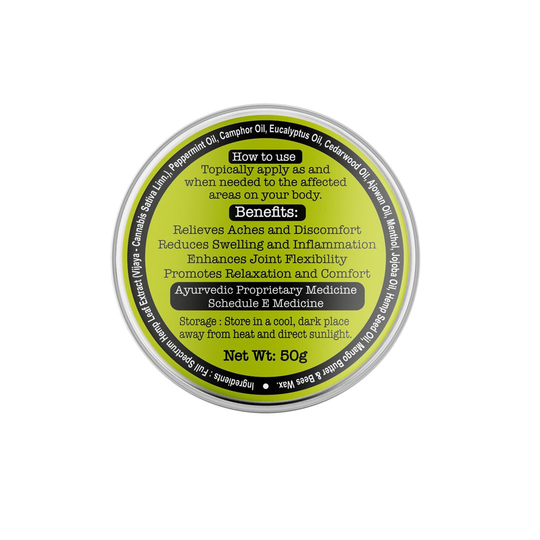 Indie Extracts- Recovery Balm | PeppermintCBD BalmCBD Recovery Balm - Pain Relief | Peppermint