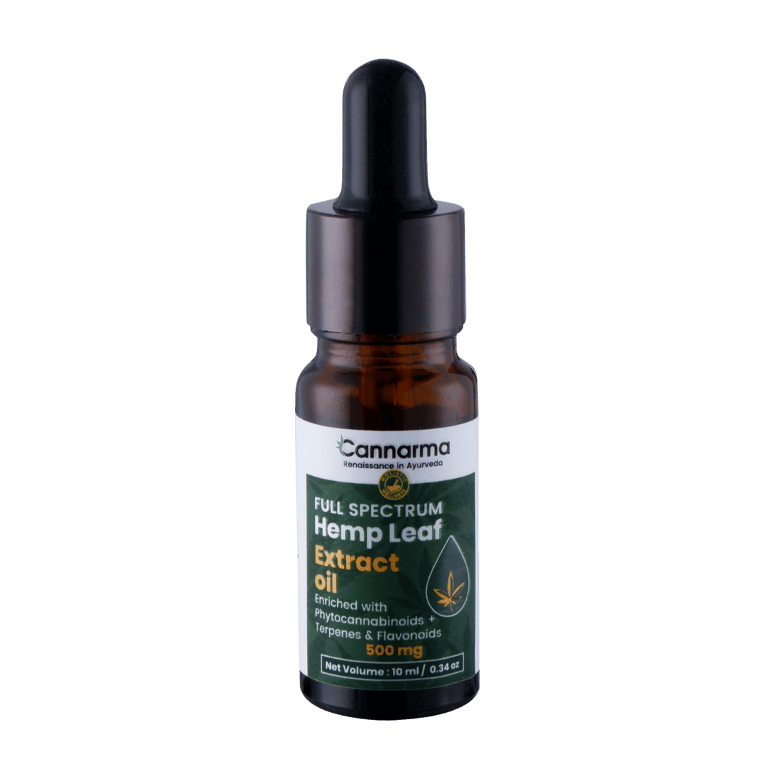 Vijaya Oil - Cannarma Ultra Premium Full Spectrum Cannabis Leaf Extract Oil 10ml 5% (500mg)