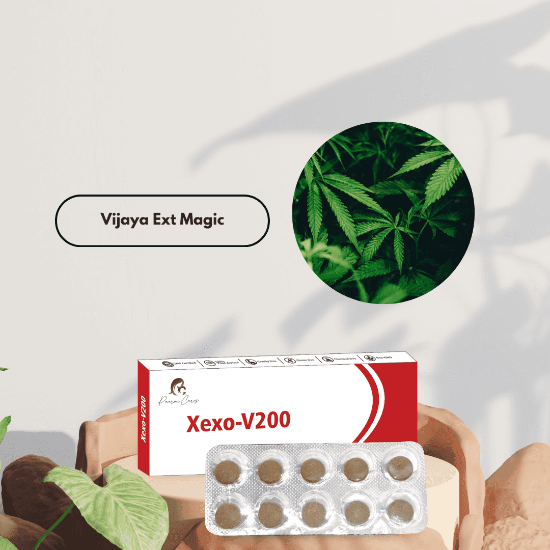 Paarmi Cares- Xexo- V200 (For Vitality & Vigour)Ayurvedic TabletXexo V200 - Vitality Supplement | Boost Energy & Libido