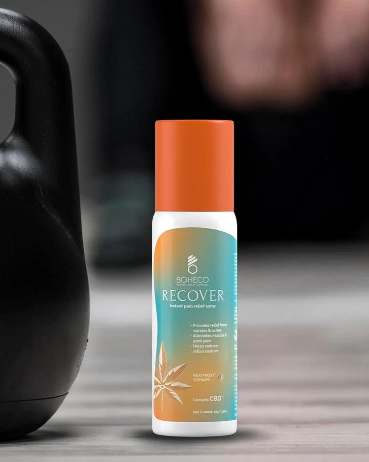 Boheco Recover- Instant Pain Relief Spray (48ml)Pain Relief SprayBoheco RECOVER Pain Relief Spray - Quick Comfort | 48ml