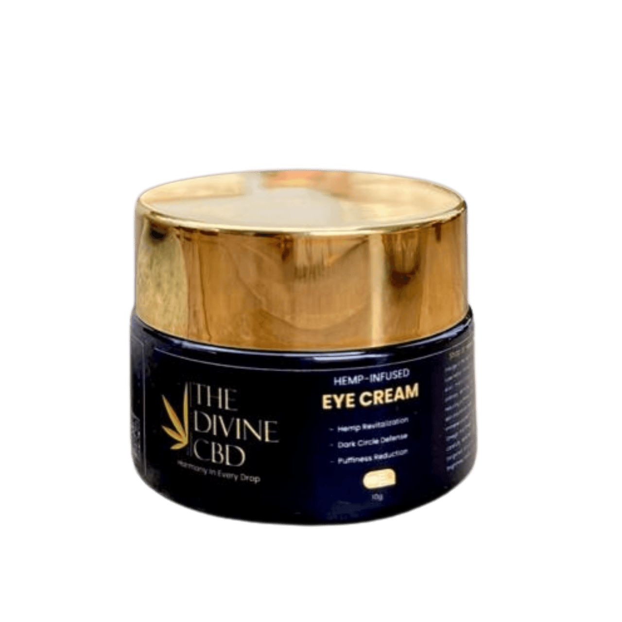 The Divine CBD- Luxe Hemp-Infused Eye Cream | Elegance for Your Expressive Eyes