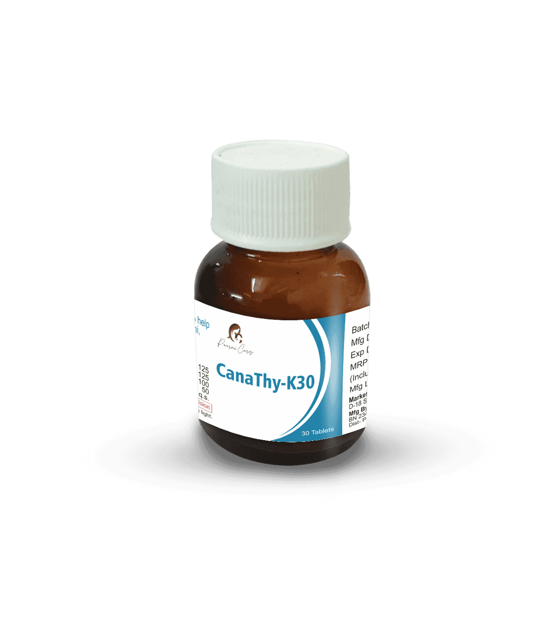 Paarmi Cares- CanaThy-K30 (For Thyroid)TabletsPaarmi Cares- CanaThy-K30 - Thyroid Health Supplement | Balances Hormones