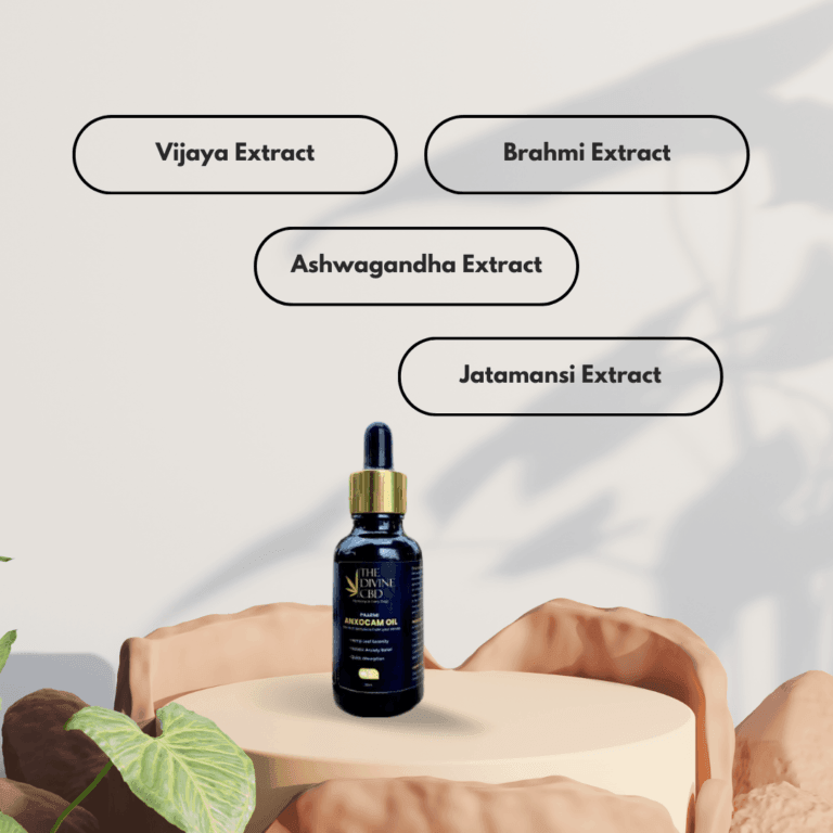Body Oil - Paarmi Cares- Anxocam Oil | Calming Essence Of Hemp Leaf Extract