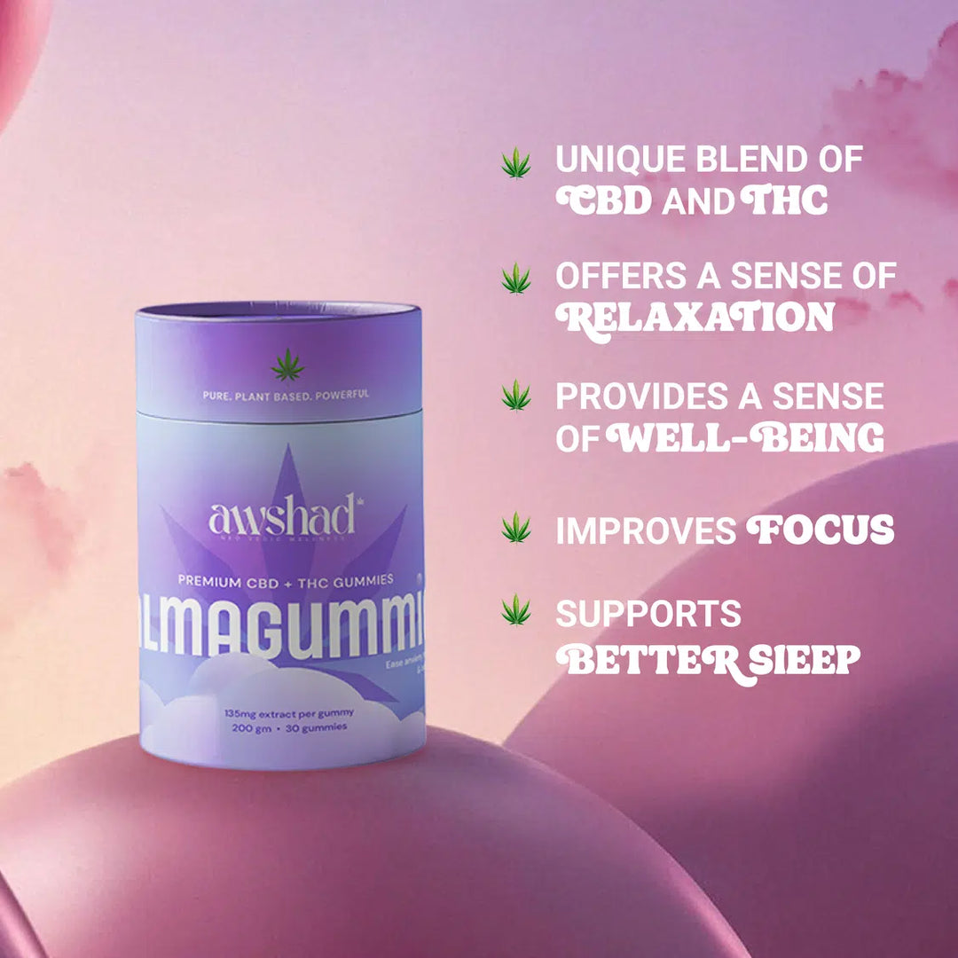 Awshad’s CalmaGummies for better sleep, focus, and daily calm