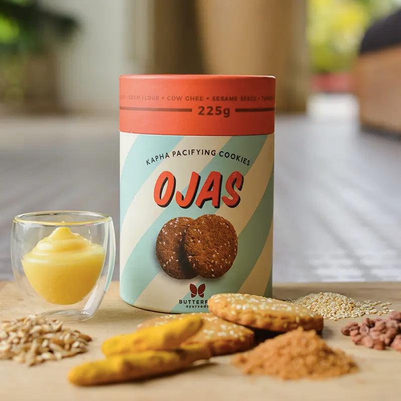 Butterfly Ayurveda- Ojas CookiesCookiesButterfly Ayurveda Ojas Cookies - Boost Immunity | Turmeric, Fiber