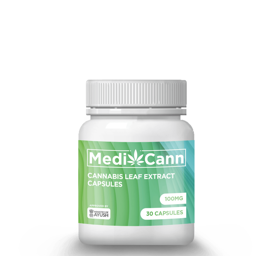 Capsules - Medicann- Cannabis Leaf Extract Capsule - 100mg