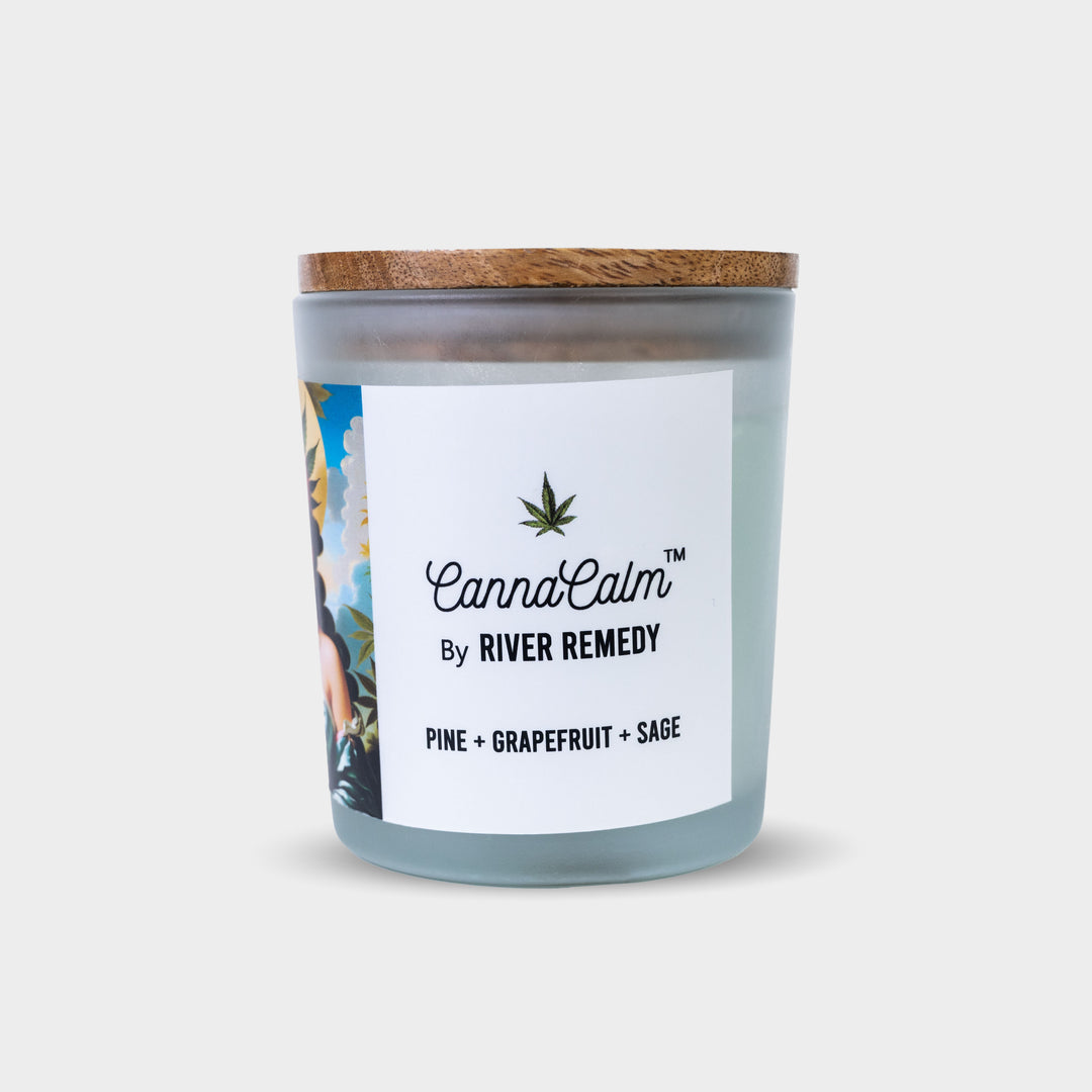 River Remedy Goddess Hemp CandleHemp CandlesGoddess Hemp Candle - Woody Aromas | Long Burning Time
