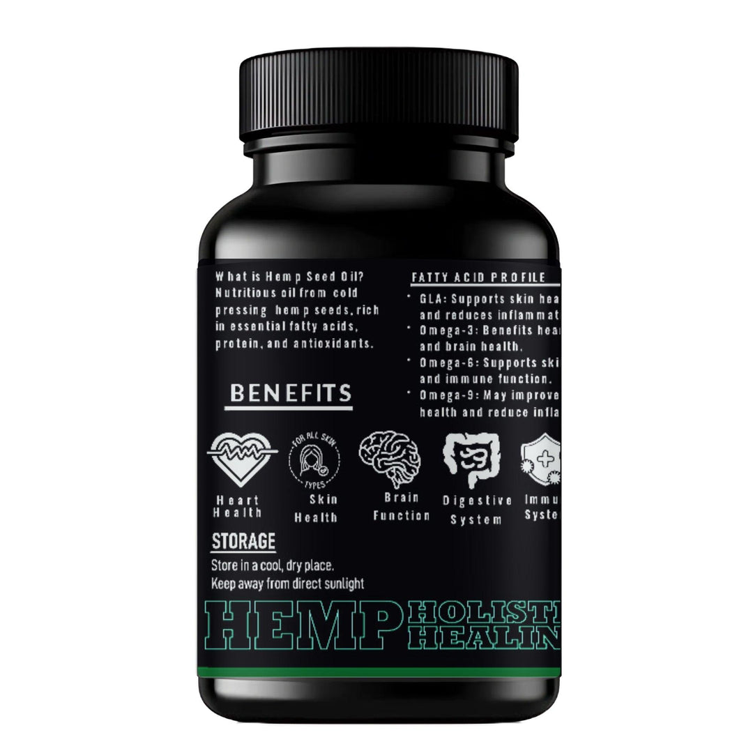 Cure By Design Hemp Seed Oil Softgel Capsule 500mgHemp Seed Oil SoftgelCure By Design Hemp Seed Oil Softgel Capsules 500mg | Heart Health, Skin, Immune Support