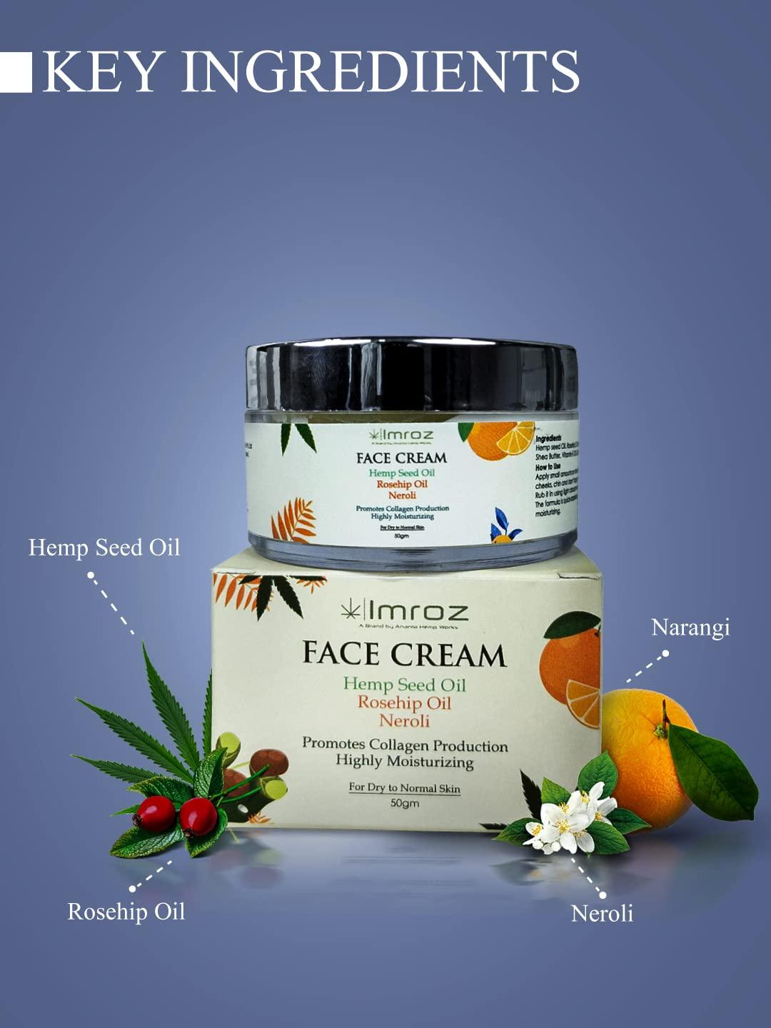 Imroz - Face Wash With Hemp Seed Oil & Papaya - 100 mlSkin CareFace Wash With Hemp Seed Oil & Papaya | Hemp Beauty Products | CSIN