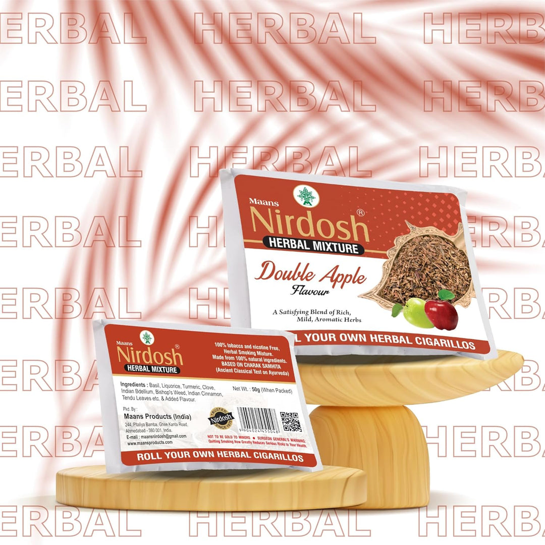 Nirdosh Herbal Raw Mixture combines, ROLLING CONVENIENCE, MULTI-PACK VALUE