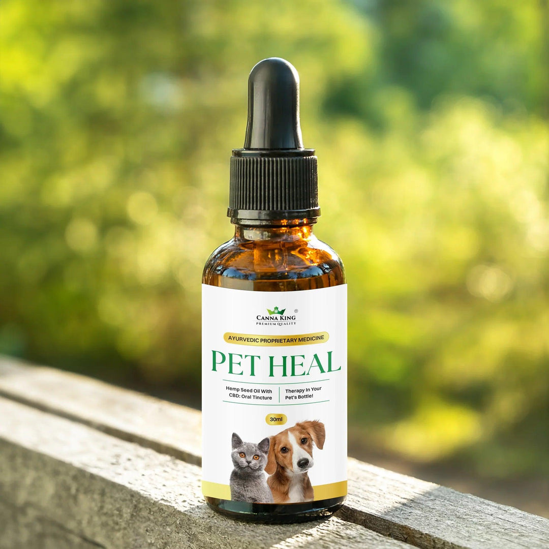 Cannaking- Pet Heal Oil (oral) - 1500 mg (30ml)Pet Hemp OilCannaking Pet CBD Oil - Oral 1500mg | Eases Anxiety & Pain