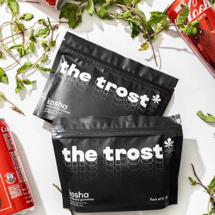 The Trost- Kosha Cannabis Gummies (Cola + Mint)- 5% Cannabis ExtractCannabis gummiesEnjoy Kosha Cannabis Gummies - Cola Mint | 135mg Extract