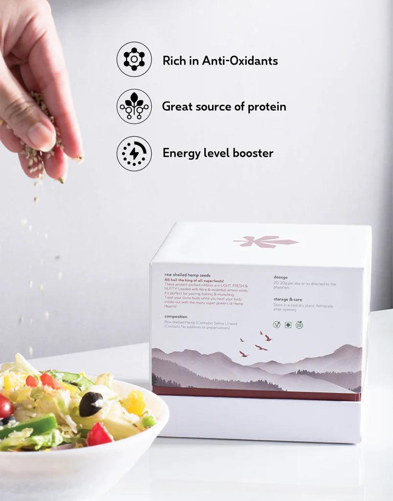 The Trost Hemp Hearts - Plant Nutrition SuperfoodHealth HeartsHemp Hearts Nutrition - Trost Superfood | Protein & Amino Acids