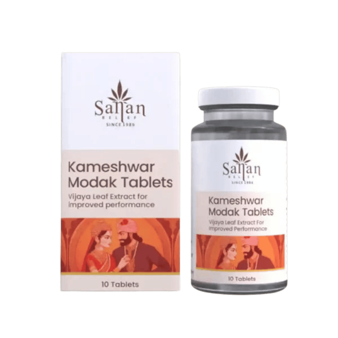 Kameshwar Modaka Tablet - Kameshwar Modaka Tablet 500mg- Sanan Relief