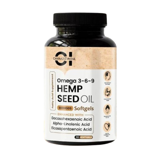 Cannazo - Hemp Seed Oil Softgels
