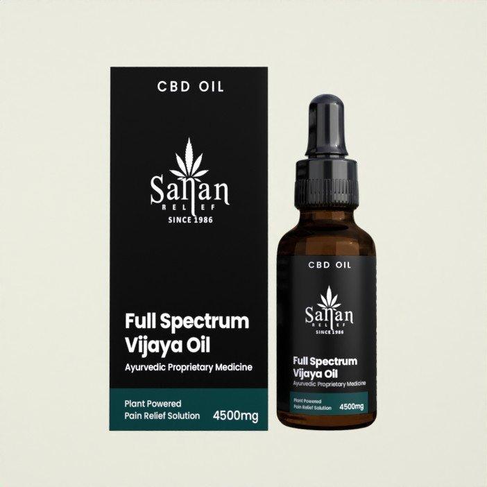Full Spectrum CBD Oil Cannabis Extract 4500mg (30ml)- Sanan ReliefCBD OilCBD Oil 4500mg - Full Spectrum Relief | Natural Benefits