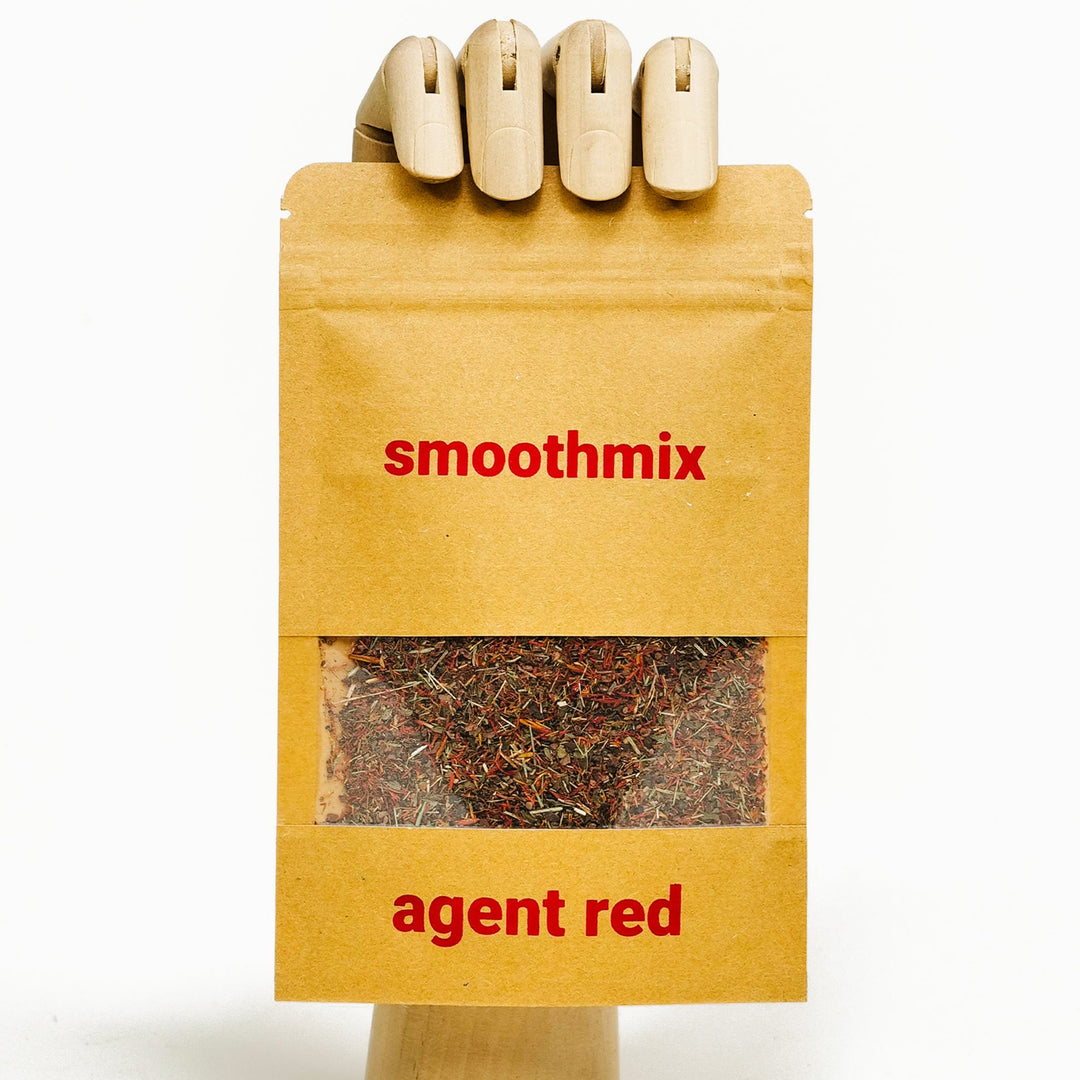 Smoothmix Agent Red - Herbal Blends | Refreshing Herbs Mix | Tobacco Substitute | 20g