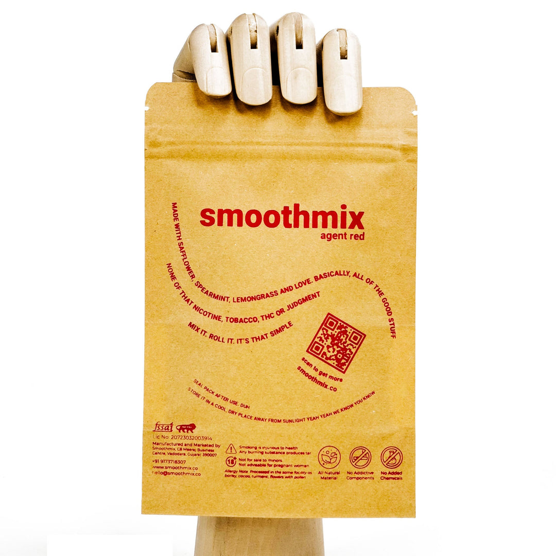 Smoothmix Agent Red - Herbal Blends | Refreshing Herbs Mix | Tobacco Substitute | 20g