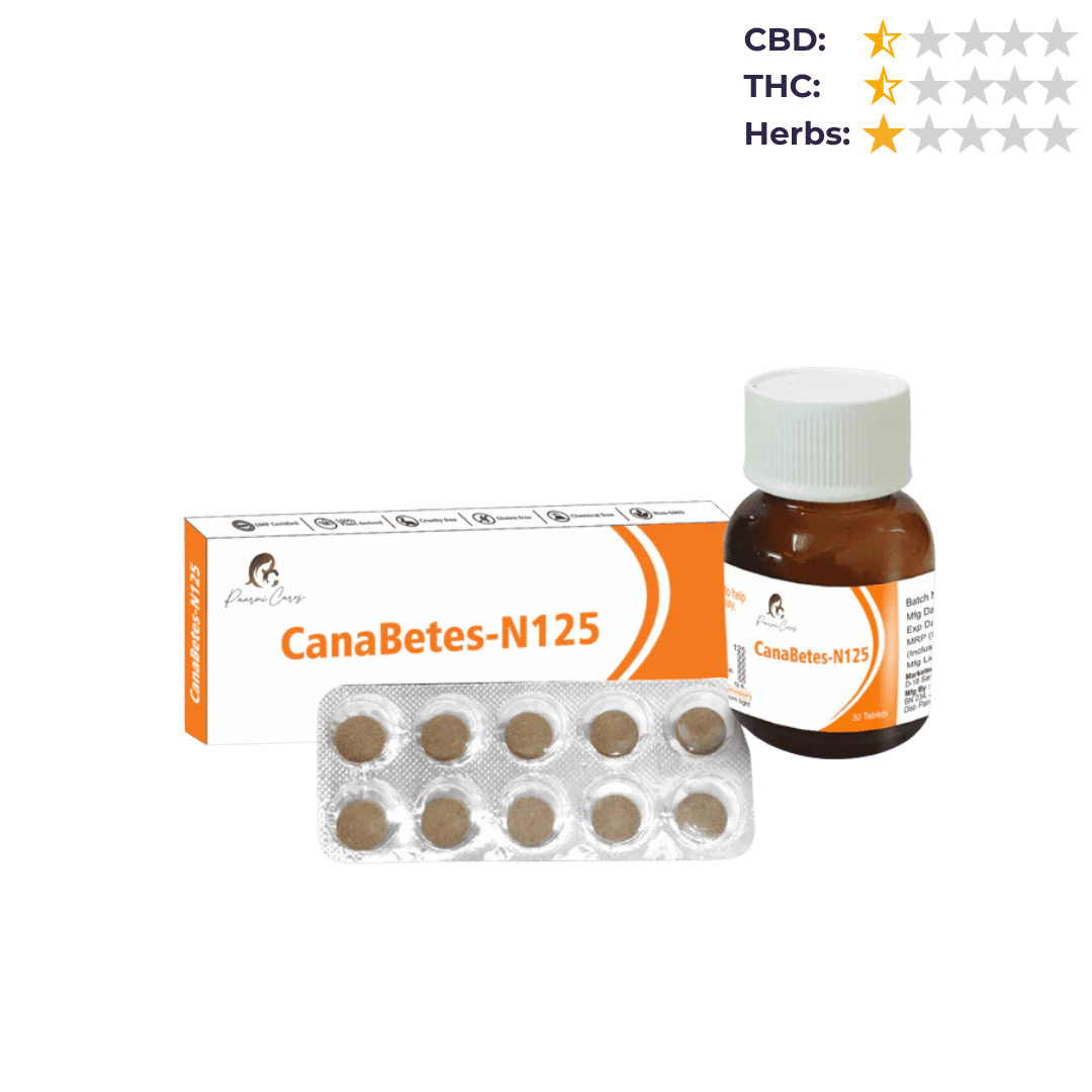 Paarmi Cares- CanaBetes-N125 Medical Cannabis Pills (For Diabetes)