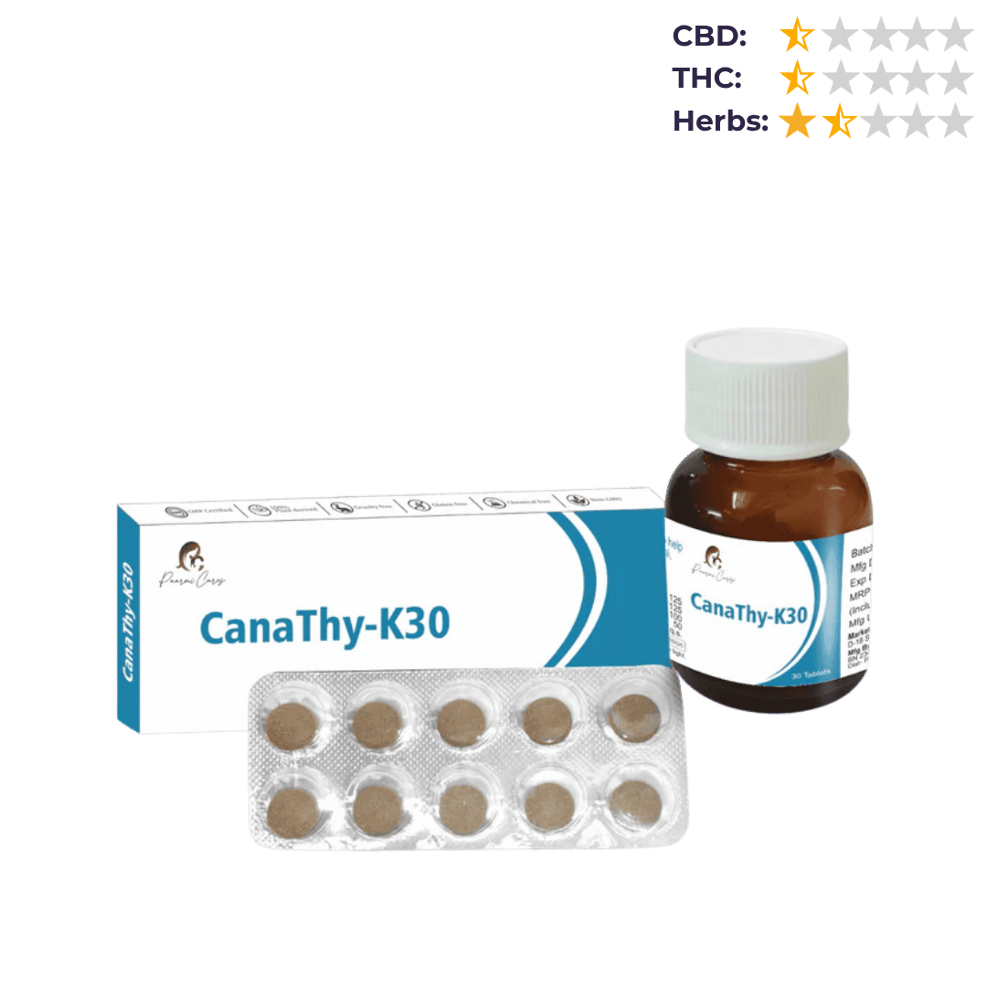 Paarmi Cares- CanaThy-K30 Medical Cannabis Pills (For Thyroid)