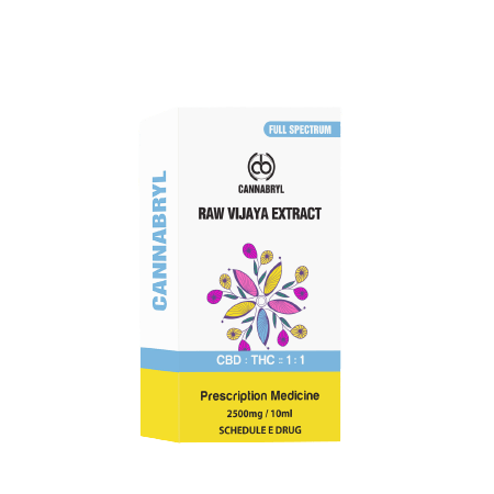 Vijaya Extract - Cannabryl - Raw Vijaya Extract 1:1 | 2500mg Cannabinoids