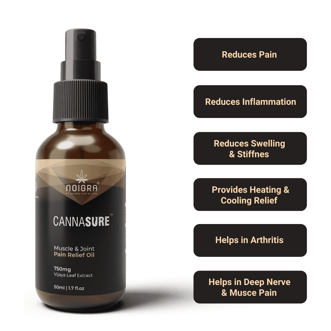 Cannasure - Muscle & Joint Pain Relief Cannabis Lotion 50 mlCBD Topical