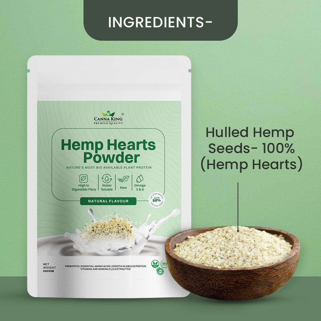 Cannaking- Hemp Hearts Protein PowderHemp Hearts Protein PowderHemp Hearts Protein Powder - Cannaking | 100% Natural, Vegan