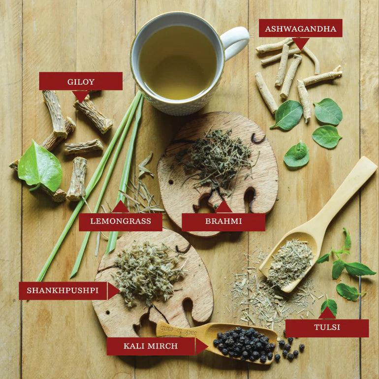 Butterfly Ayurveda- Ratri Chai | Tea For Relaxation & DetoxificationTea & InfusionsRatri Chai | Herbal Tea Stress Relief & Detox | Ayurveda Benefits