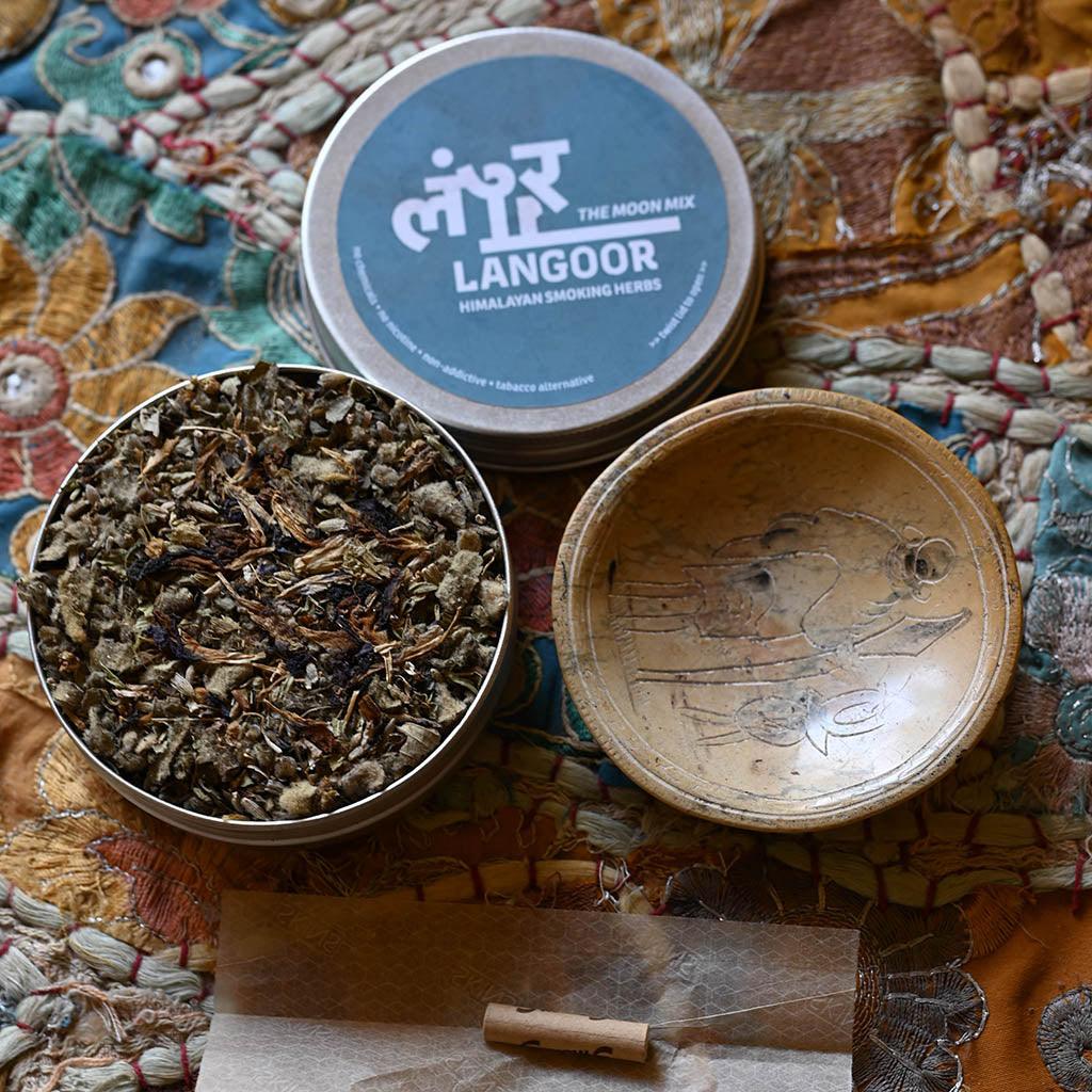Langoor - The Moon MixHerbal BlendsLangoor Moon Mix - Herbal Smoking Blends | Natural & Calming