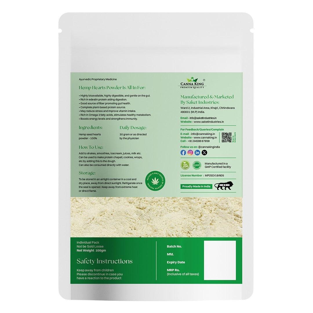Cannaking- Hemp Hearts Protein PowderHemp Hearts Protein PowderHemp Hearts Protein Powder - Cannaking | 100% Natural, Vegan