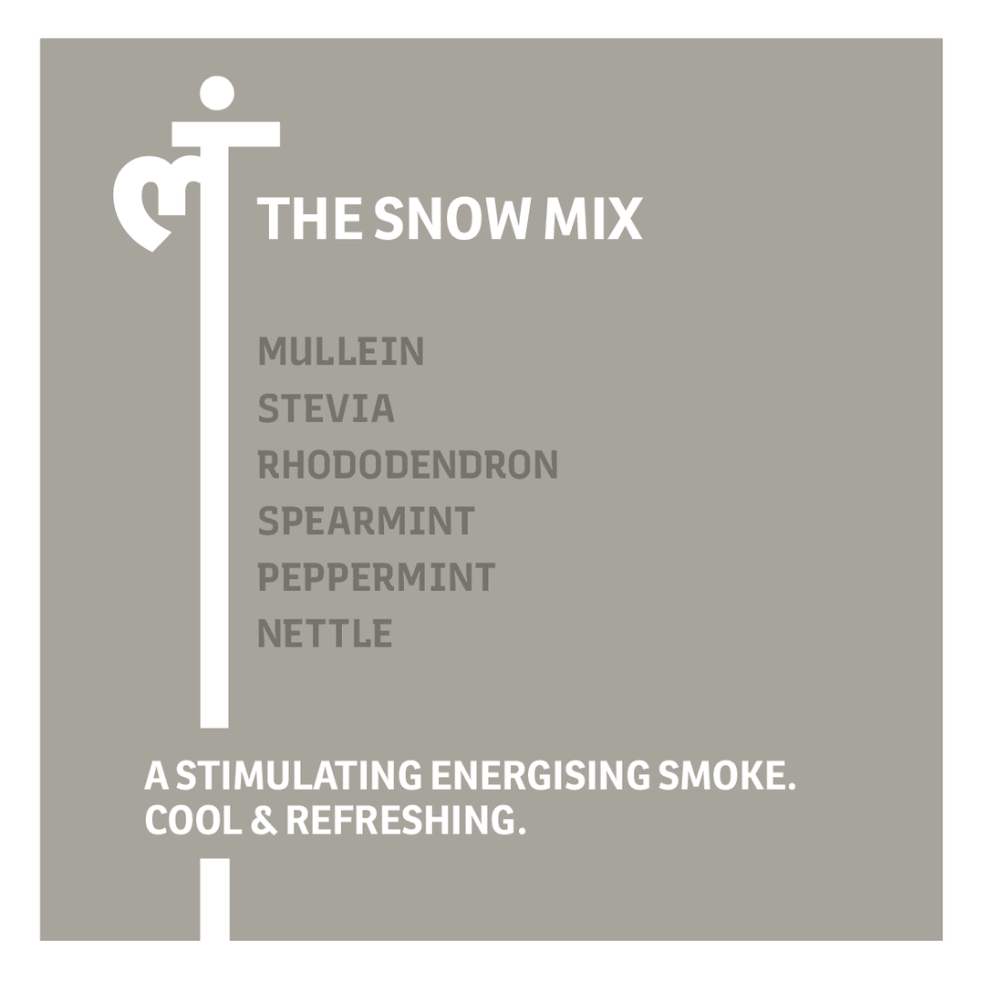 Langoor - The Snow MixHerbal BlendsLangoor - The Snow Mix | Natural Tobacco Alternative Smoke