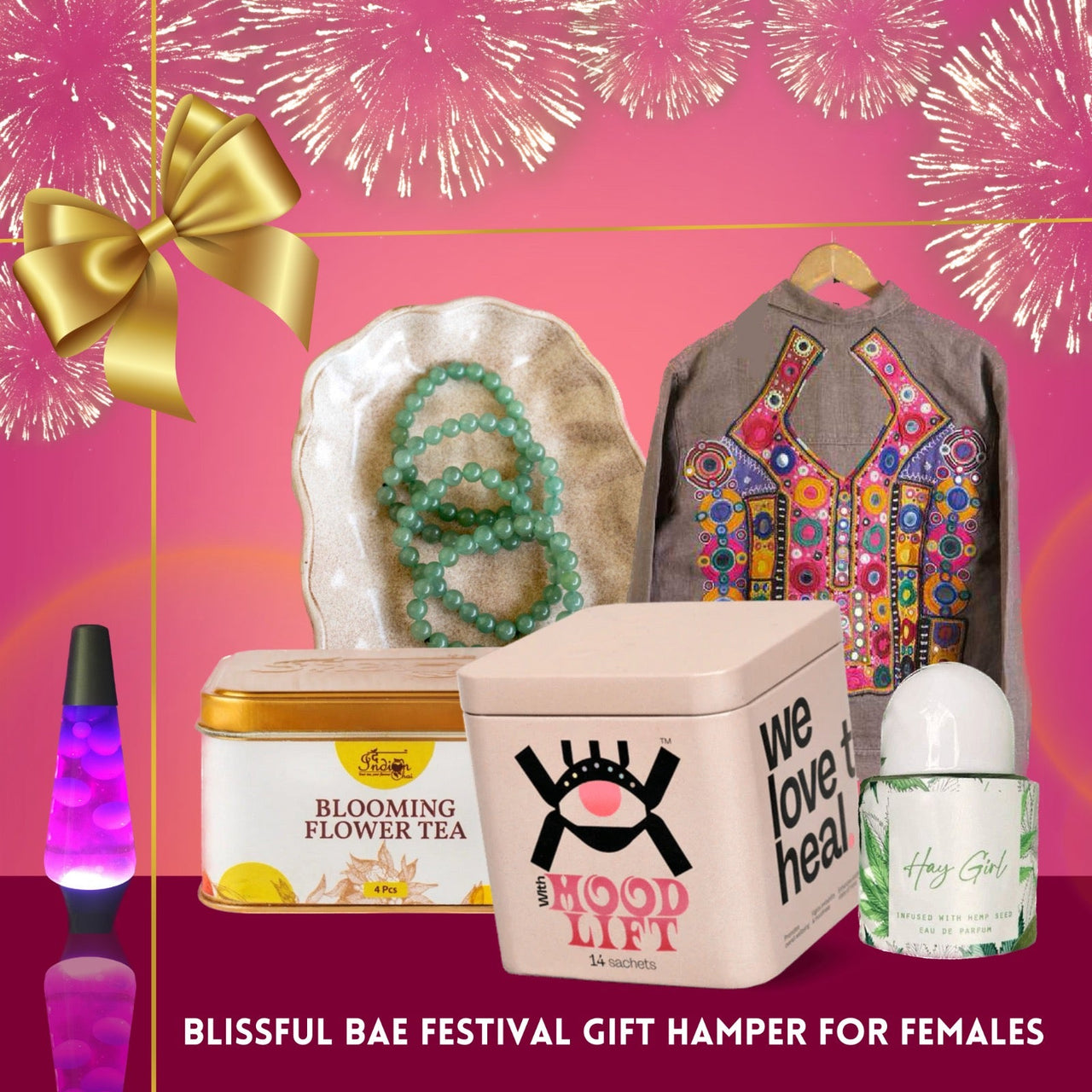 Blissful Bae Festival Gift Hamper for females - CBD Store India