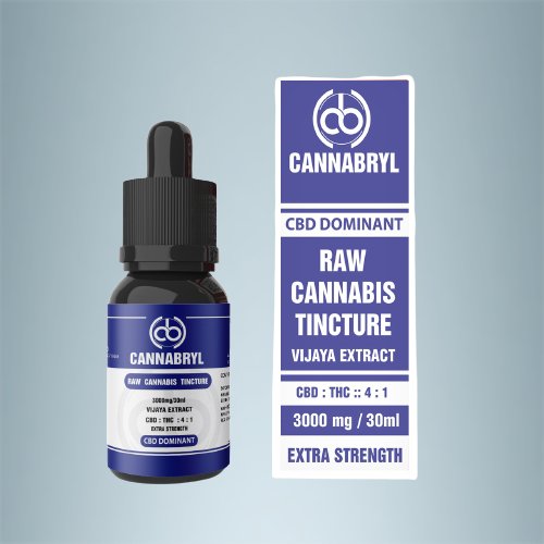 Cannabryl - Raw Cannabis Tincture 4:1 3000mg CannabinoidsVijaya ExtractCannabryl - Raw Cannabis Tincture 4:1 3000mg Cannabinoids