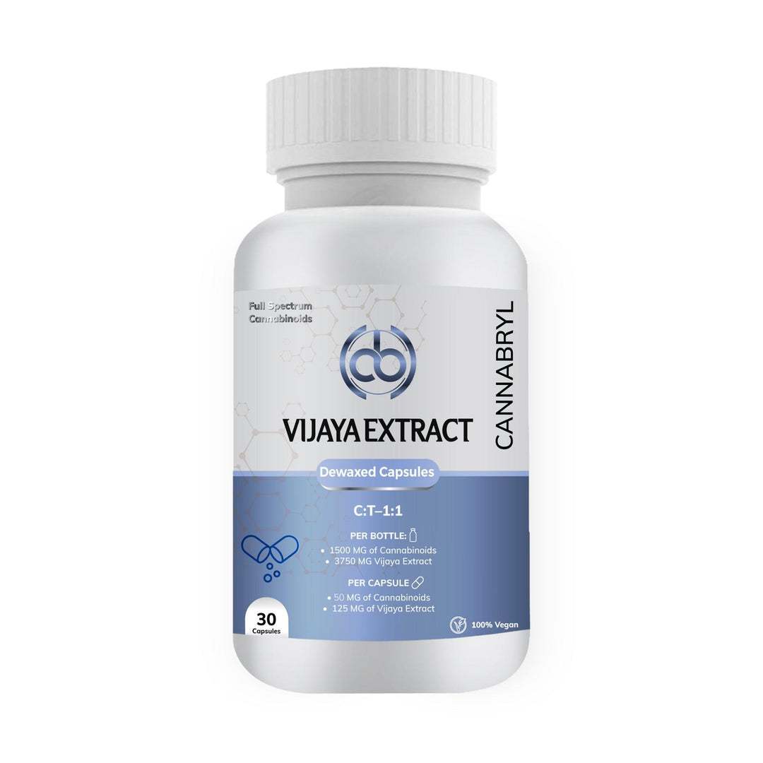 Cannabryl - Vijaya Dewaxed Extract CapsulesVijaya Dewaxed Extract CapsulesCannabryl - Vijaya Dewaxed Extract Capsules