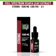 Cure By Design - Full-Spectrum Vijaya Leaf Extract, 1500 MG Strong - CBD Store India