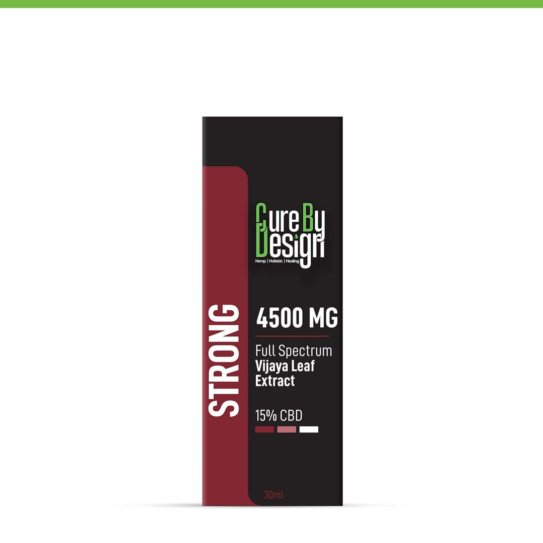 Cure By Design - Full-Spectrum Vijaya Leaf Extract 4500 MG StrongVijaya ExtractCure By Design - Full-Spectrum Vijaya Leaf Extract 4500 MG Strong