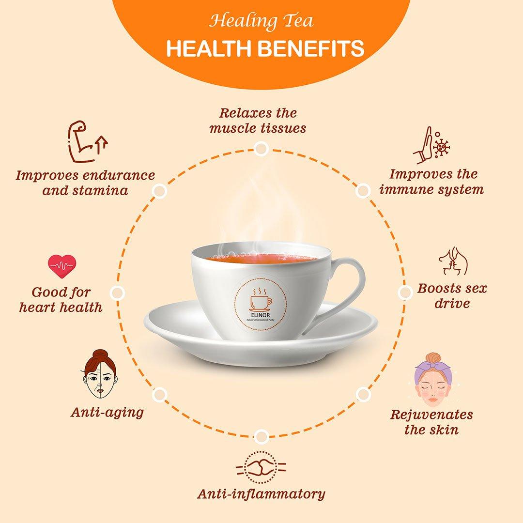 Elinor Organics | Cordyceps TeaHerbal TeaElinor Organics | Cordyceps Tea - Organic Health Drink | Enhances Immunity