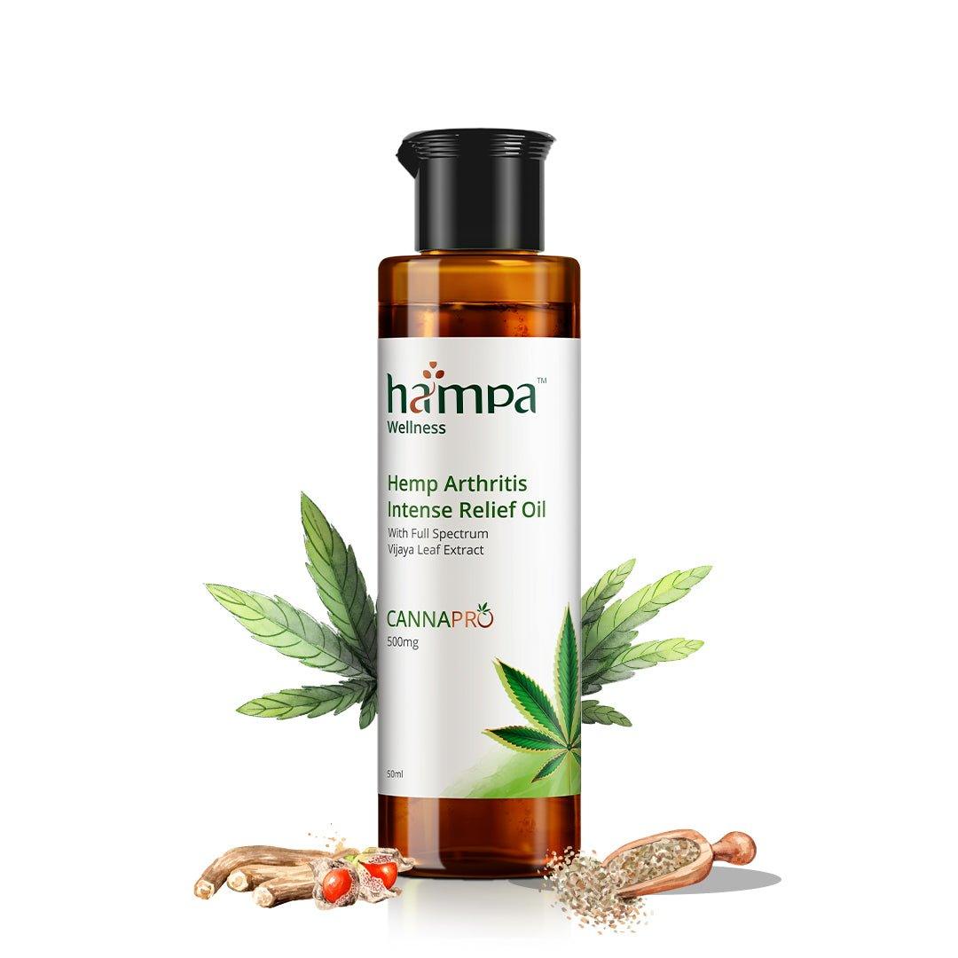Hampa Wellness - Hemp Arthritis Intense Relief OilCBD OilHemp Arthritis Relief Oil - Hampa Wellness | Natural Pain Relief