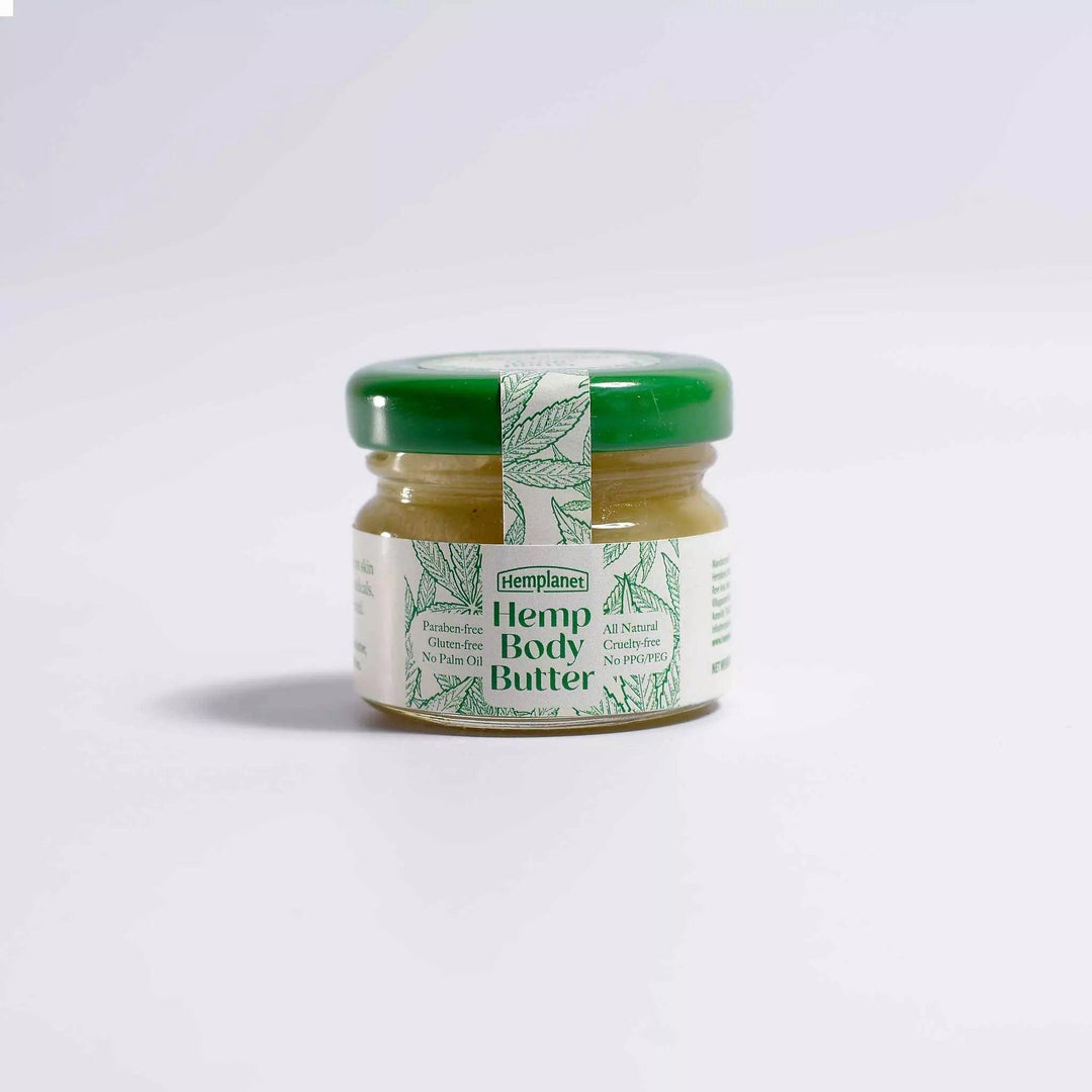 Hemplanet Auroville Hemp Body Butter 30 gmBody ButterHemplanet Auroville Hemp Body Butter 30 gm | CBD Store India