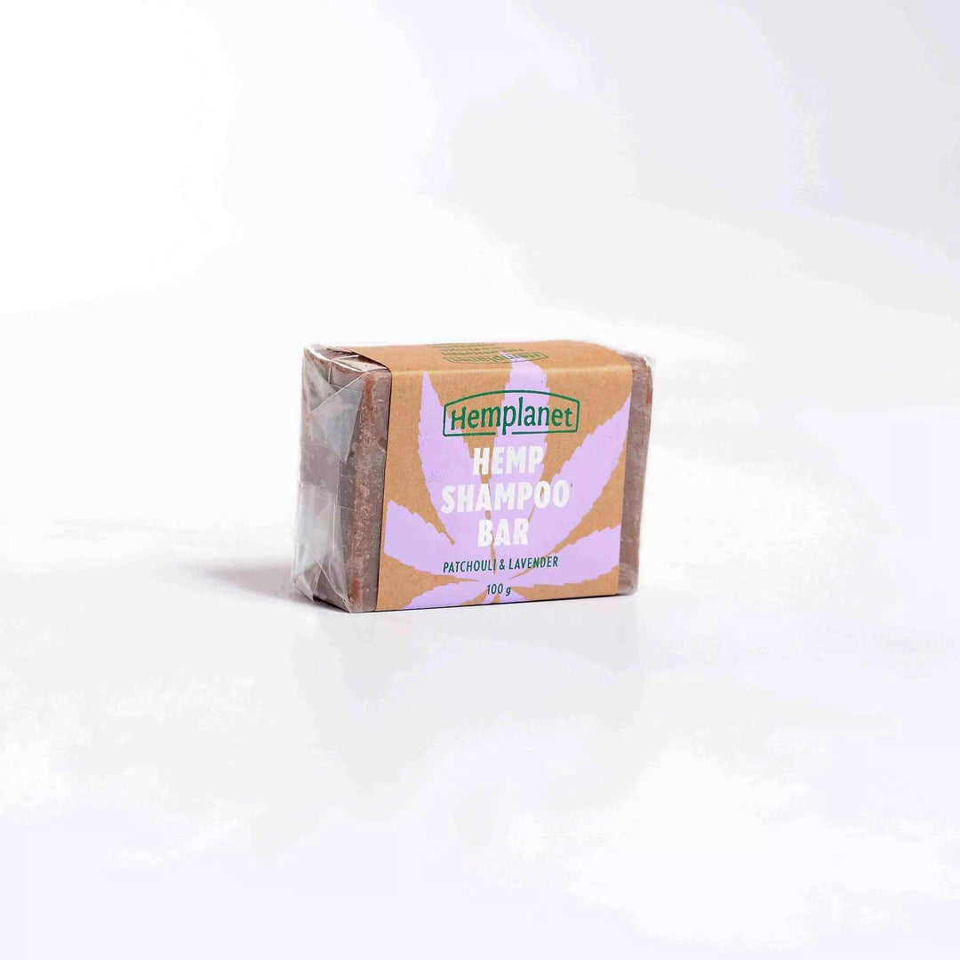 Hemplanet Auroville Hemp Shampoo Patchouli & LavenderHemp Shampoo BarHemplanet Auroville Hemp Shampoo Patchouli & Lavender | CBD Store India