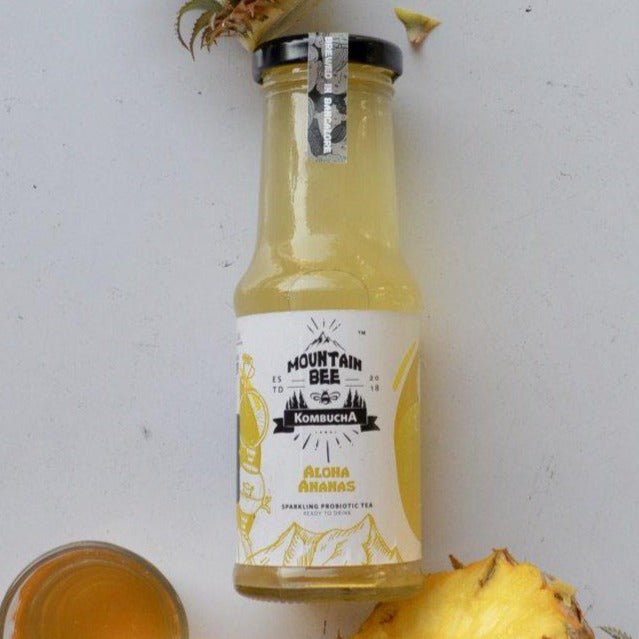 Mountain Bee Kombucha - Aloha Ananas - Pack of 6 - CBD Store India