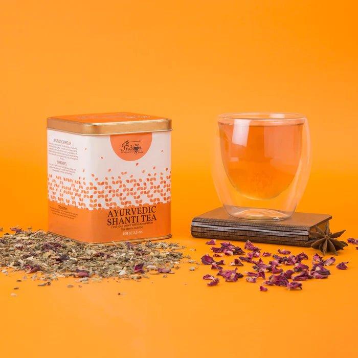 The Indian Chai - Ayurvedic Shanti TeaHerbal TeaIndian Chai - Ayurvedic Shanti Tea | Stress Relief, Calm