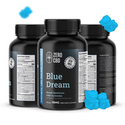 Zero CBD- Sugarfree Vegan Broad Spectrum CBD Gummies | Blue Dream(375mg/875mg/1250mg) - CBD Store India