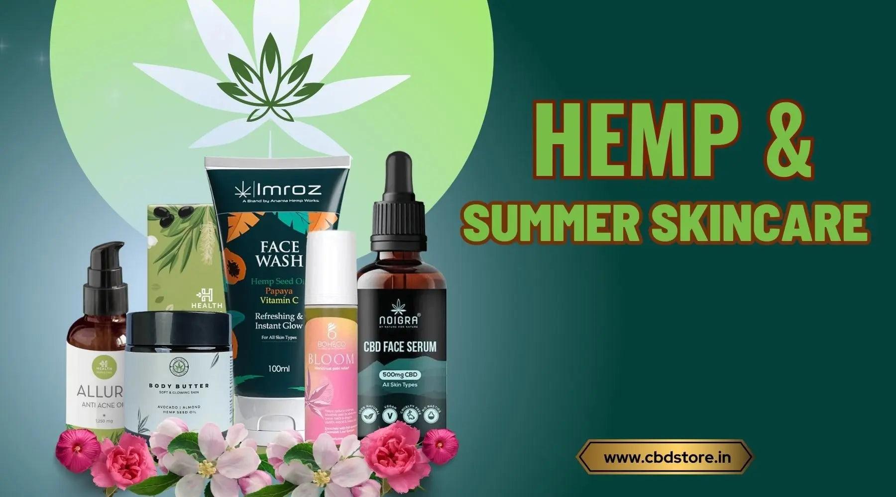 Beauty in Blooms: Hemp-Infused Summer Essentials.